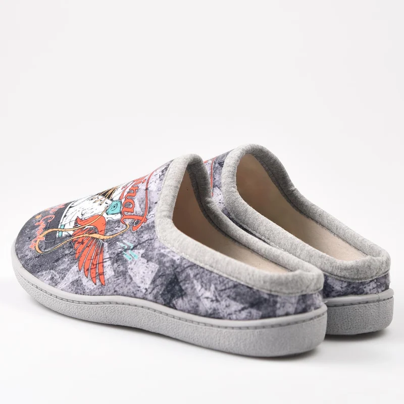 Zapatillas de Casa Plumaflex Zapatillas 12340 Gris