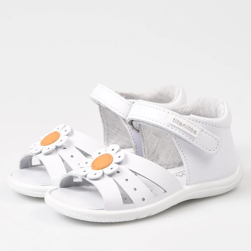Sandalias Titanitos Respetuosas Eirene L670 Blanco