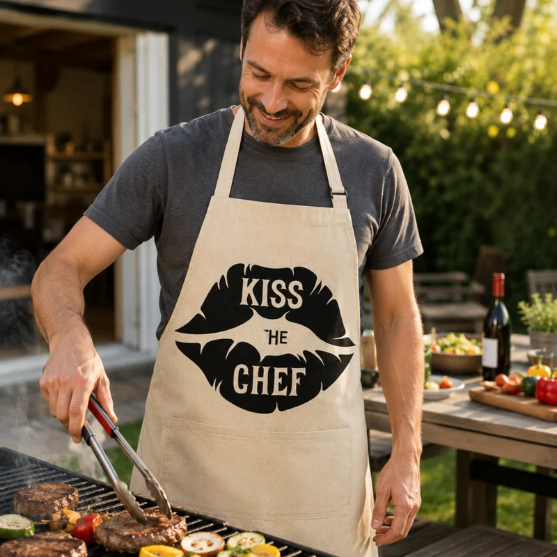 Miomu Delantal de Cocina, Ley del Chef