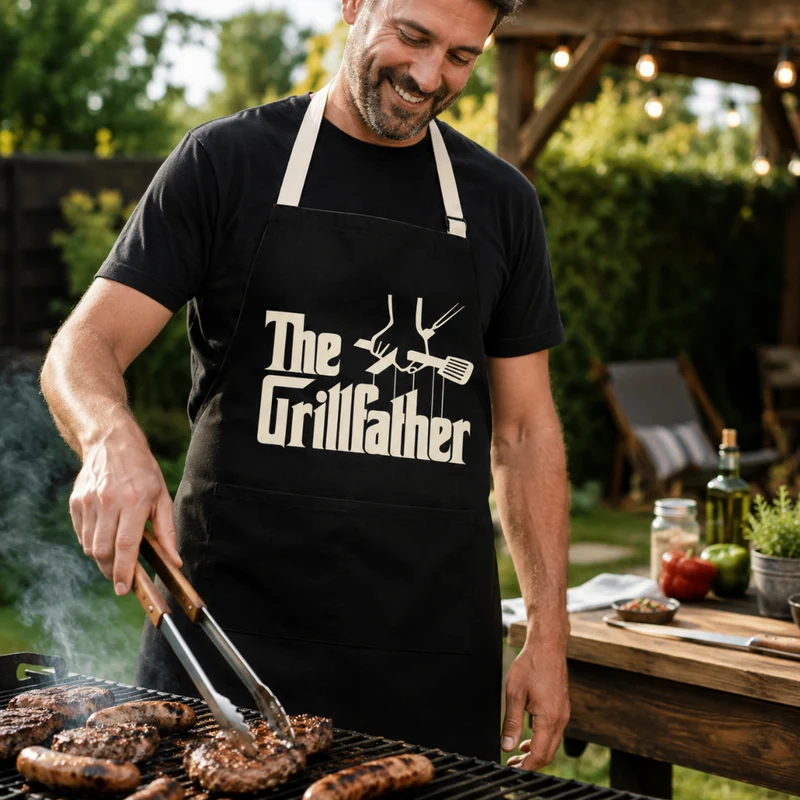 Miomu Delantal de Cocina, Ley del Chef