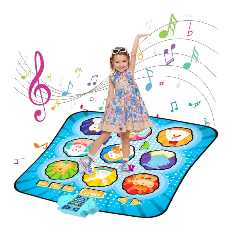 Miomu Alfombra de Baile Electrónica, Diseño de Animales