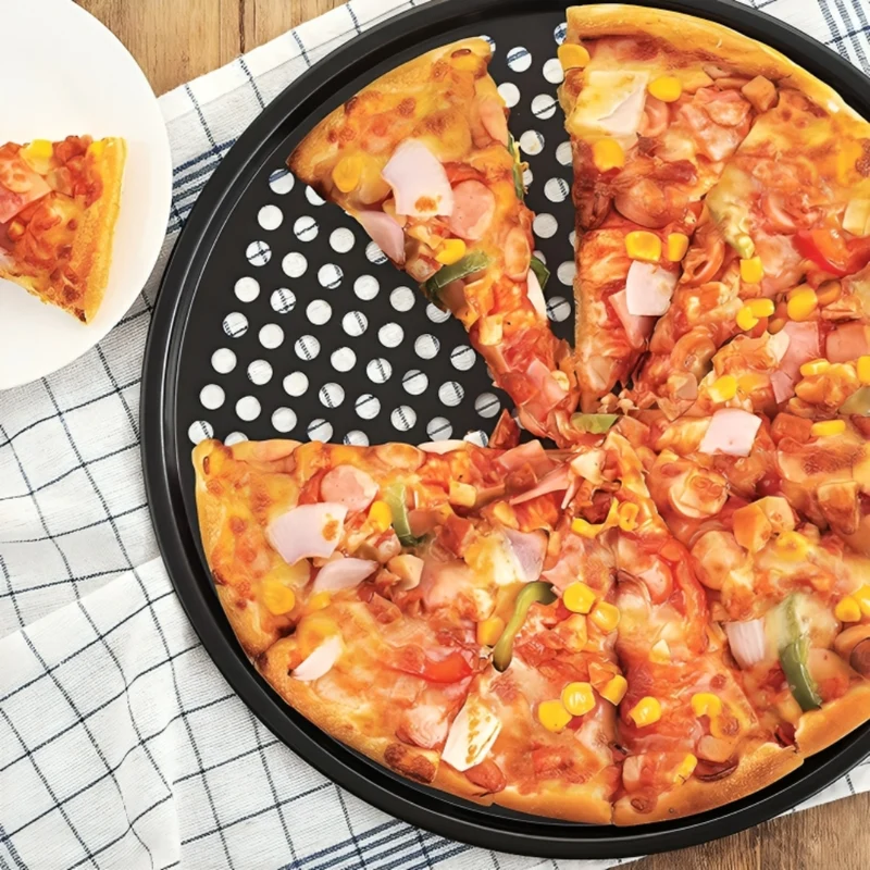 Miomu Bandeja Perforada para Pizza Crujiente