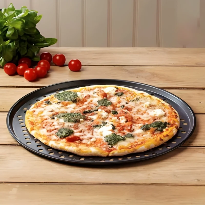 Miomu Bandeja Perforada para Pizza Crujiente