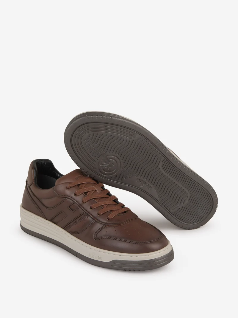 Sneakers Paneles Piel