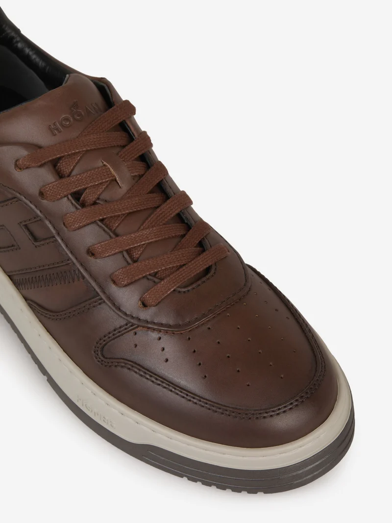 Sneakers Paneles Piel