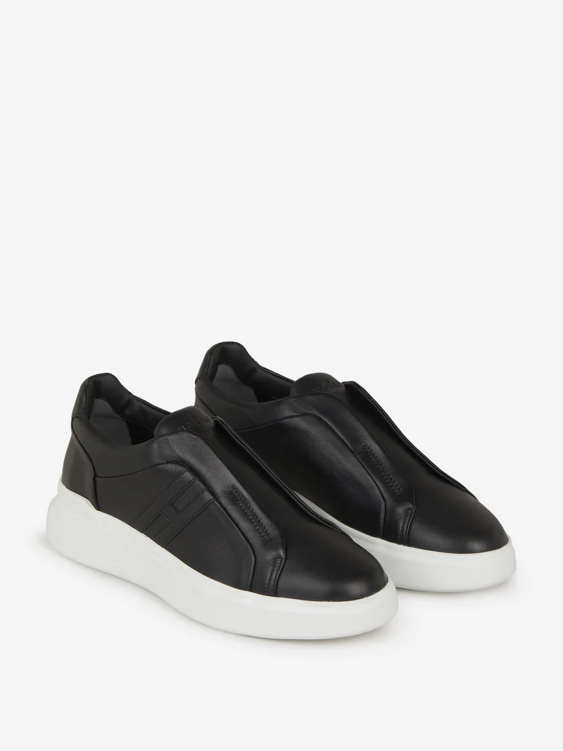 Sneakers Paneles Piel