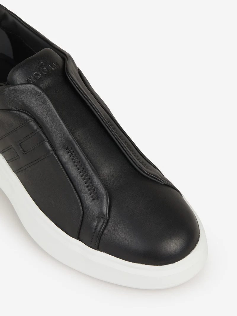 Sneakers Paneles Piel