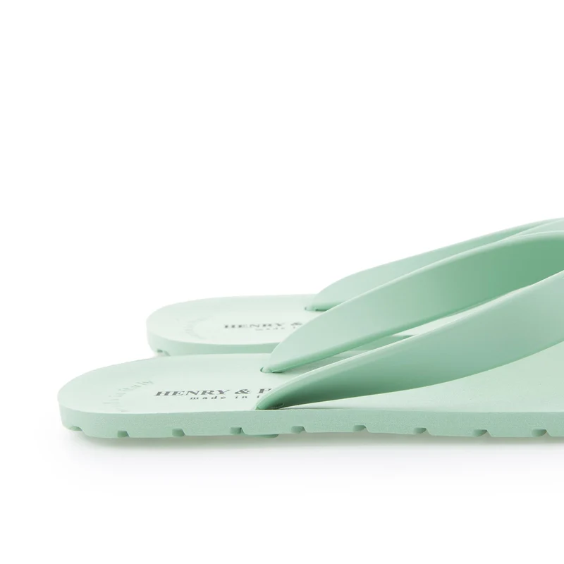 Chancla menta M83 Henry & Henry