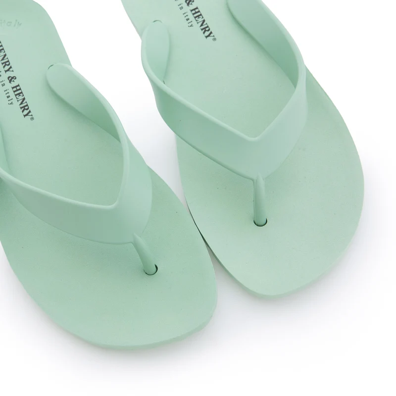 Chancla menta M83 Henry & Henry