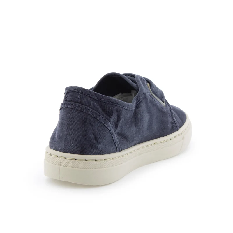Zapatilla azul lavado LONA6474 Natural World