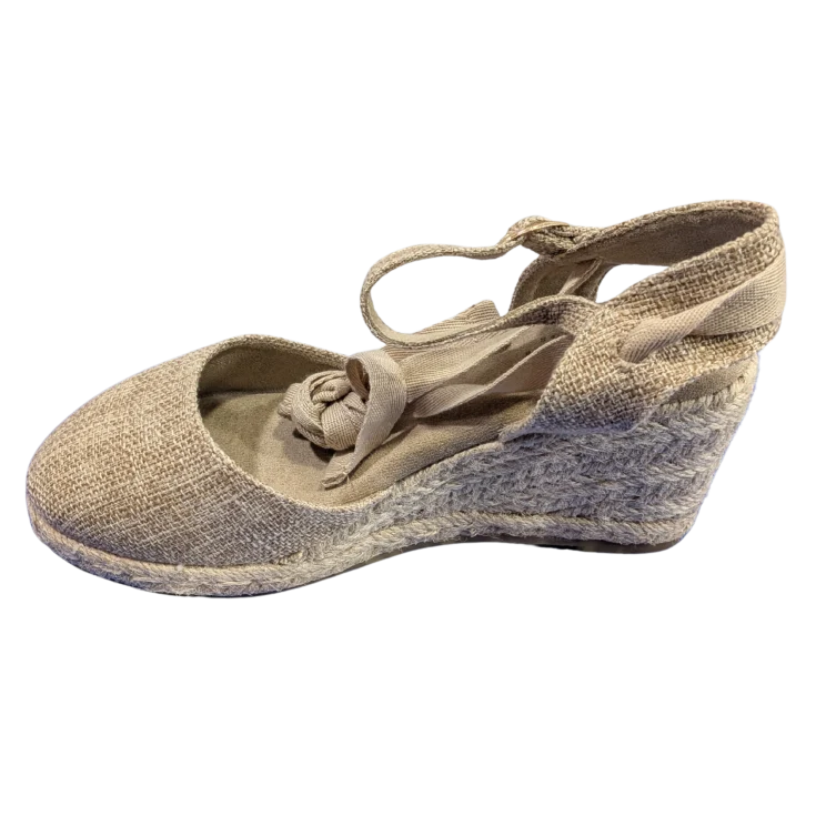 MUJER ESPARTO ONDARA BEIGE