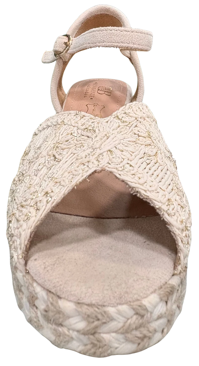 MUJER ESPARTO VELANNA BEIGE