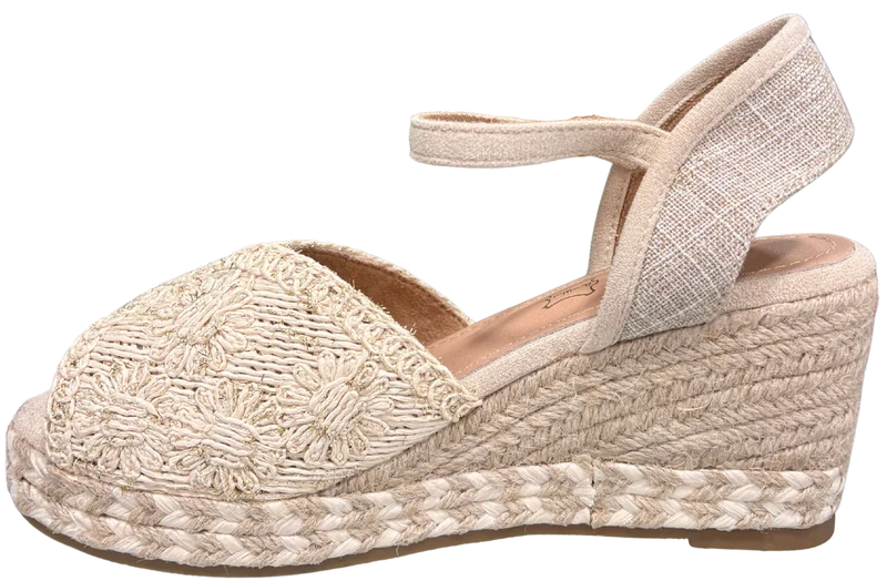 MUJER ESPARTO VELANNA BEIGE