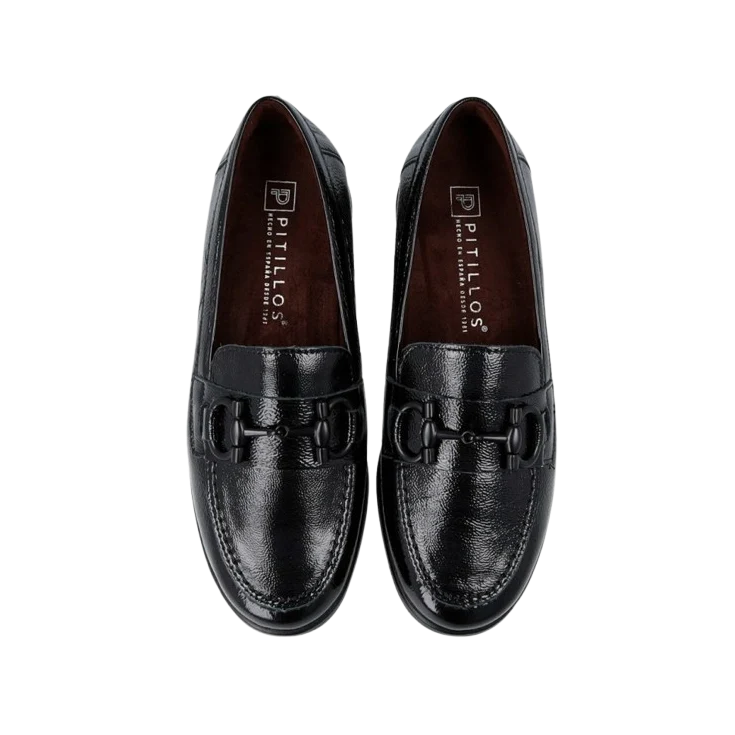 MUJER MOCASIN CON ADORNO NEGRO
