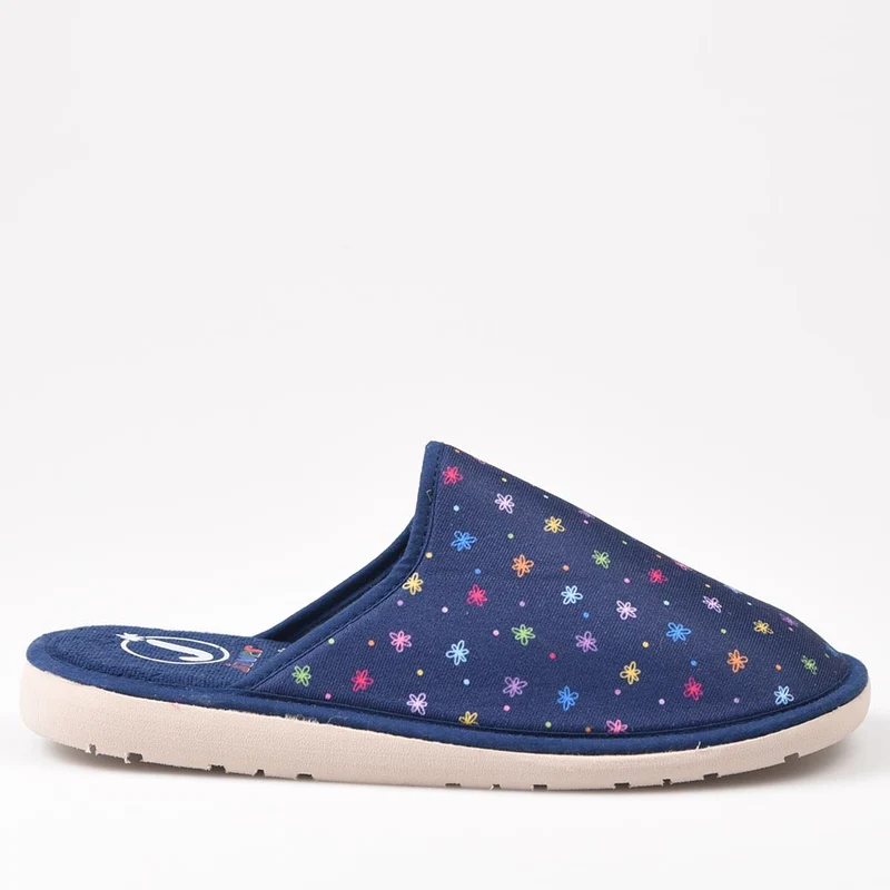 Zapatillas de Casa Javer Puntos de Colores 28-3 Marino