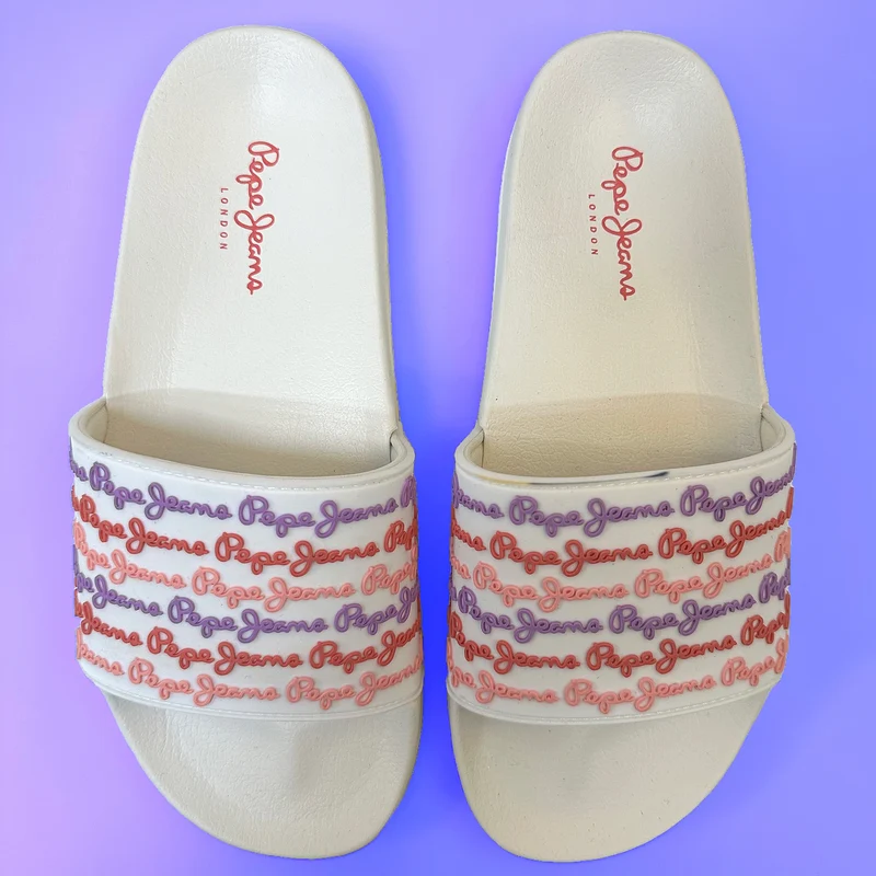 Chanclas Pepe Jeans Beach Slider Set 803 Blanco