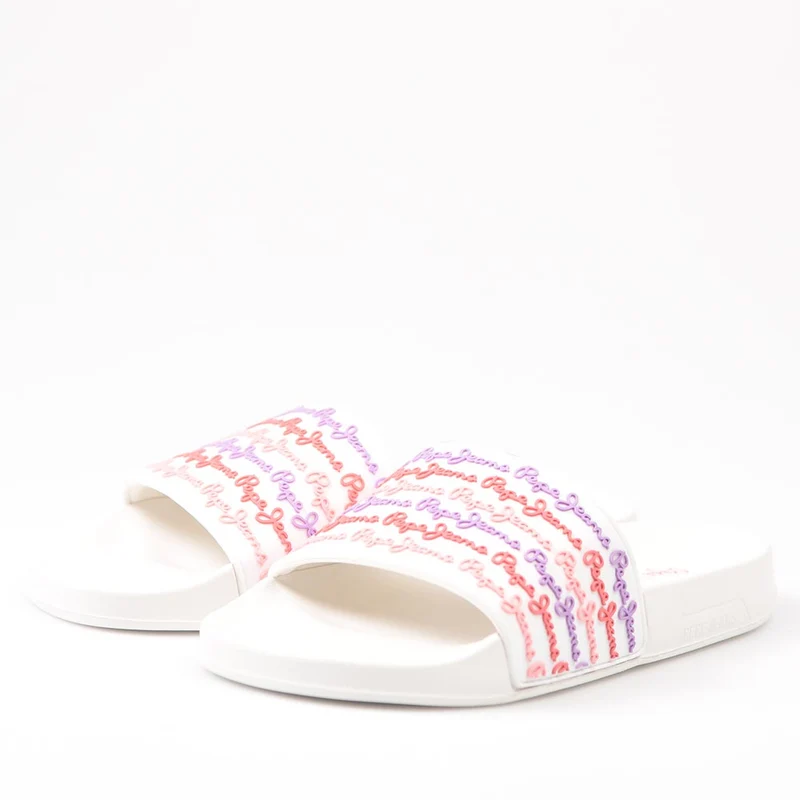 Chanclas Pepe Jeans Beach Slider Set 803 Blanco