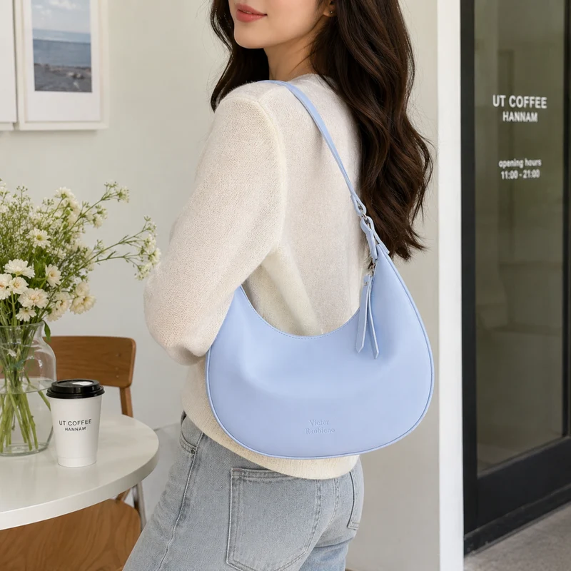 Miomu Bolso para Mujer, Luna Pastel