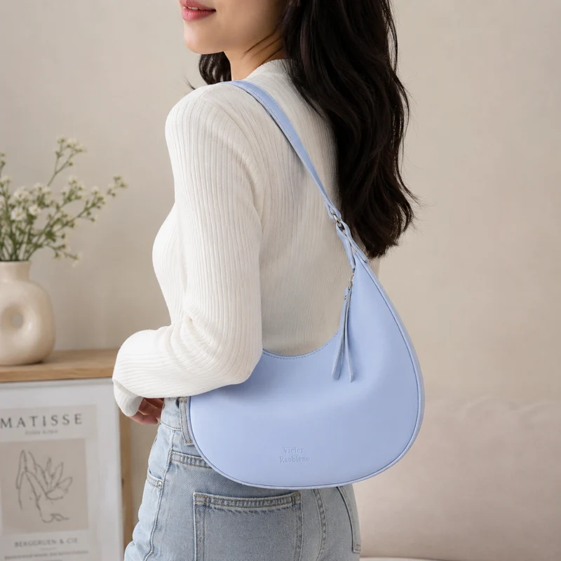 Miomu Bolso para Mujer, Luna Pastel