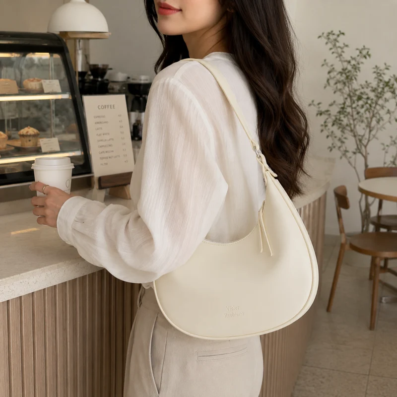 Miomu Bolso para Mujer, Luna Pastel