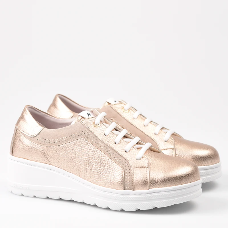 Zapatos Deportivos Fluchos Aqua F1997 Dorado