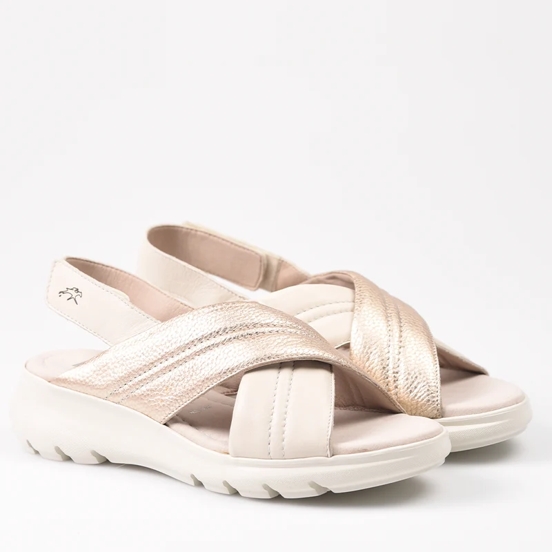 Sandalias Fluchos Lua F1699 Dorado