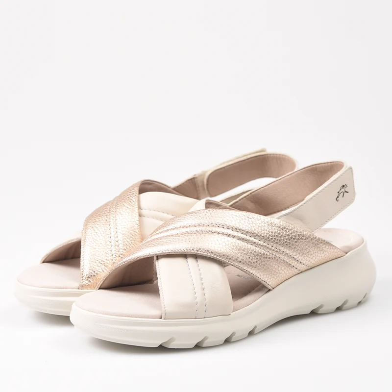 Sandalias Fluchos Lua F1699 Dorado