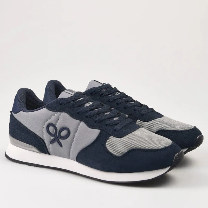 Zapatillas Silbon Running 124448 Azul Gris