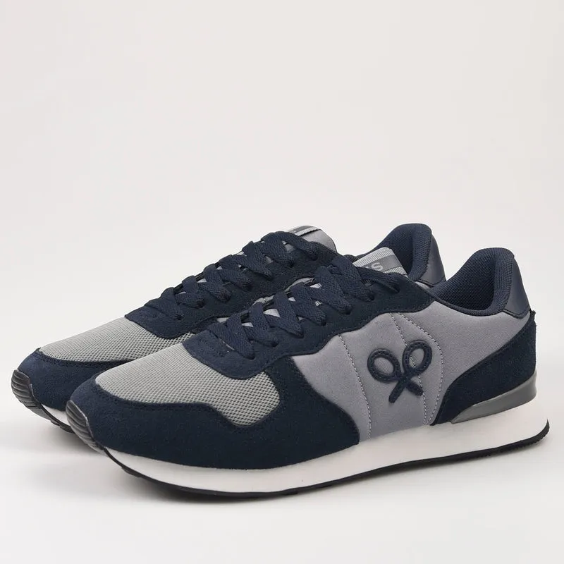 Zapatillas Silbon Running 124448 Azul Gris
