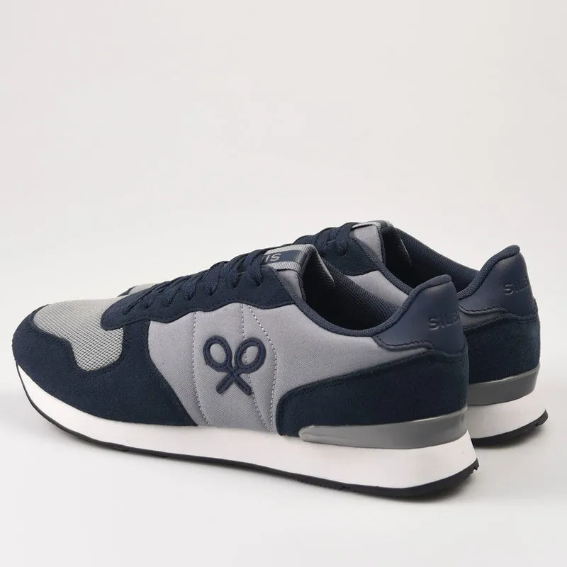 Zapatillas Silbon Running 124448 Azul Gris