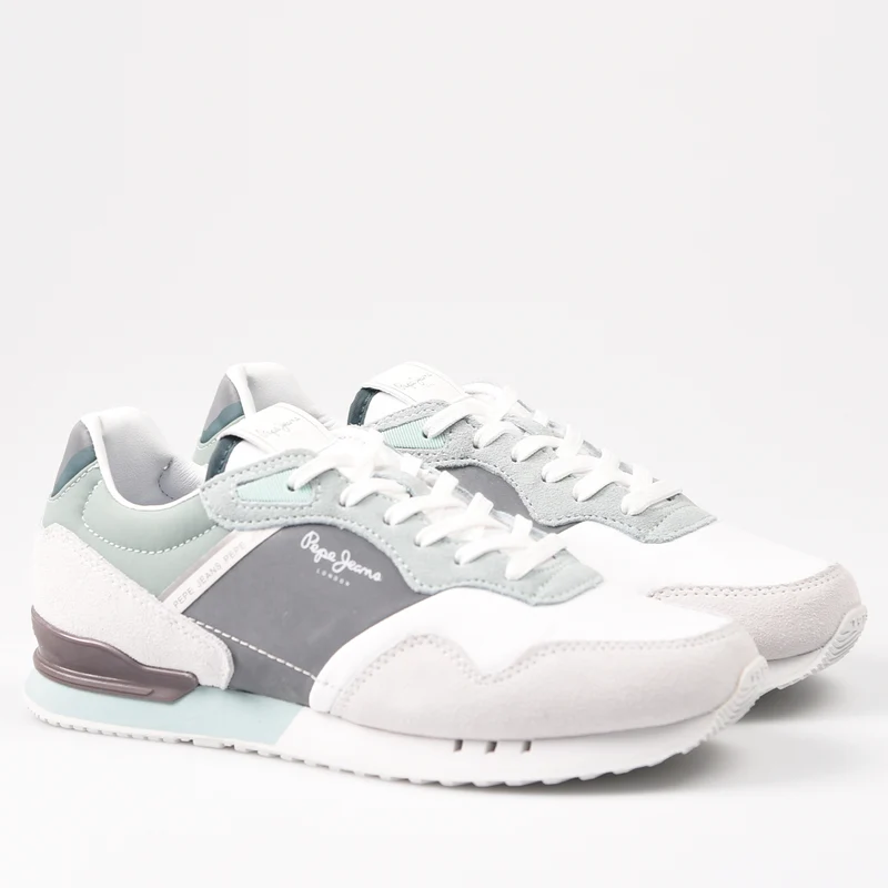 Zapatillas Pepe Jeans London Glam 800 Blanco
