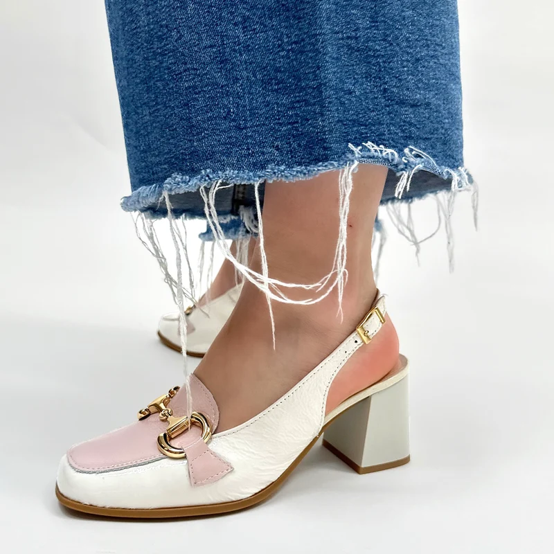 Zapatos Pitillos Tacón Estribo 5795 Glacial