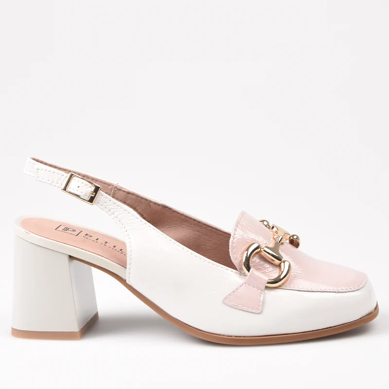 Zapatos Pitillos Tacón Estribo 5795 Glacial