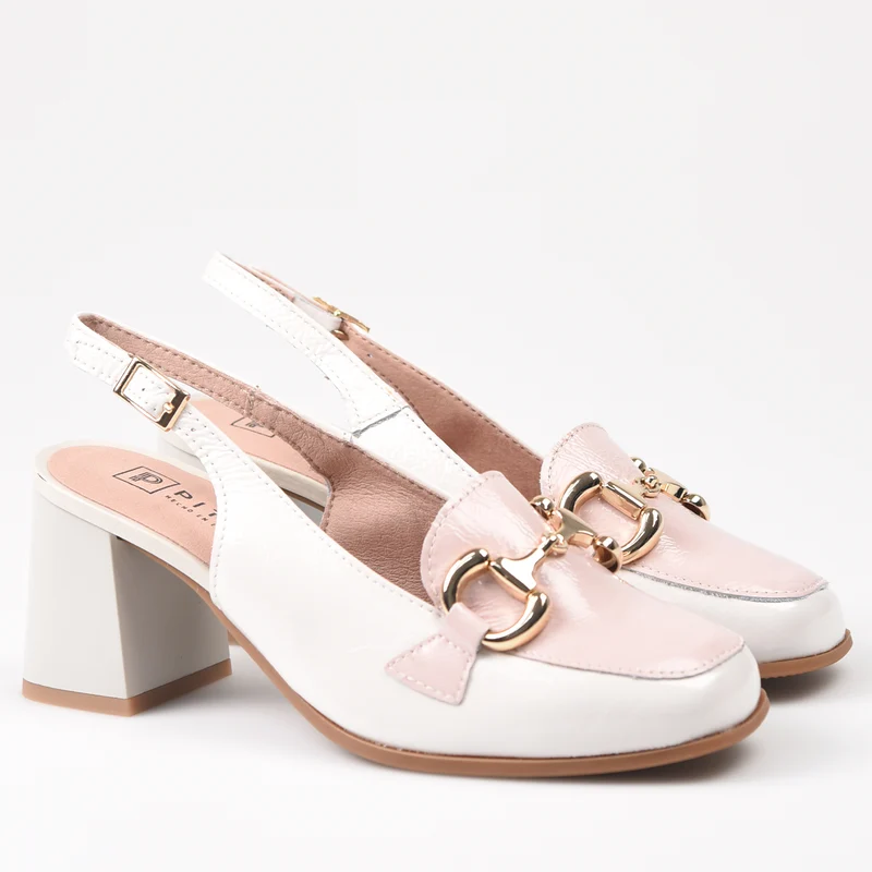 Zapatos Pitillos Tacón Estribo 5795 Glacial