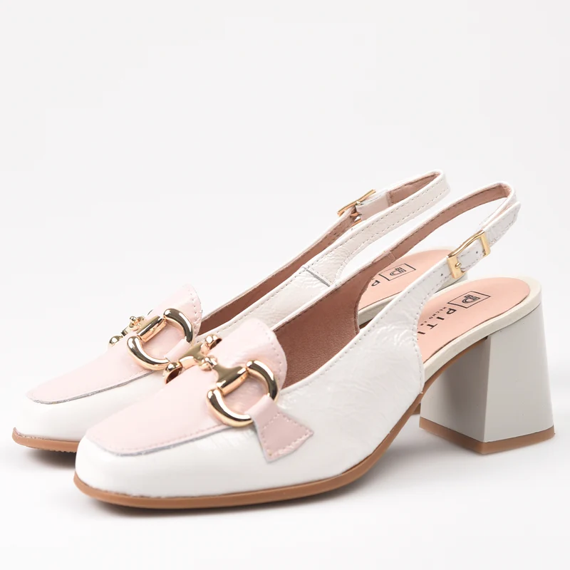 Zapatos Pitillos Tacón Estribo 5795 Glacial