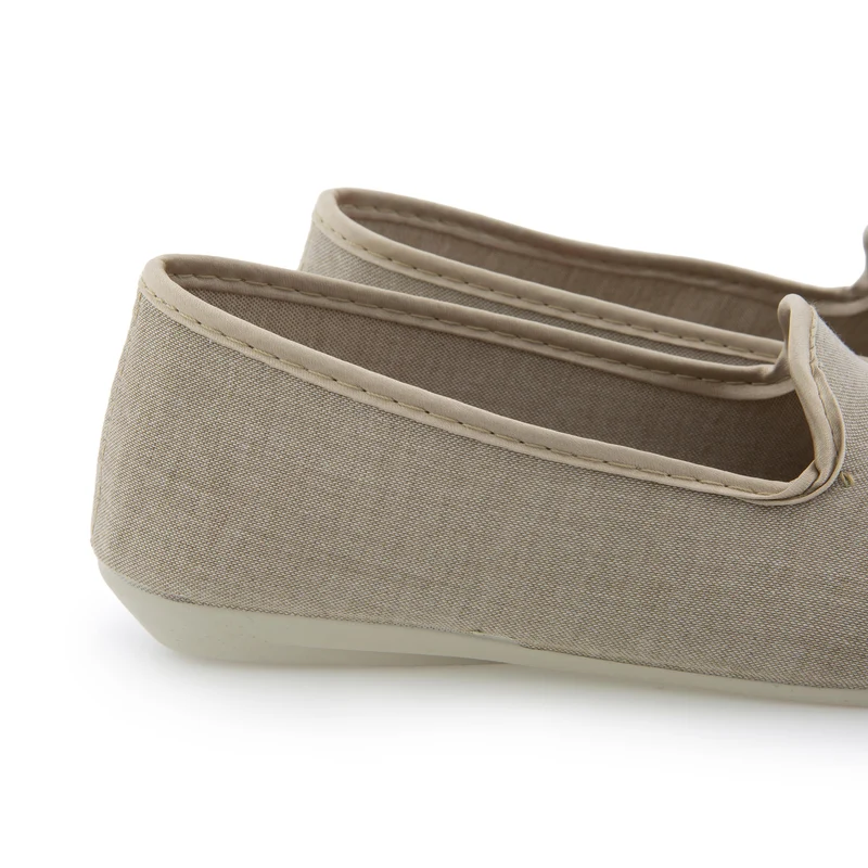 Zapatilla casa beige oscuro 698025 Norteñas
