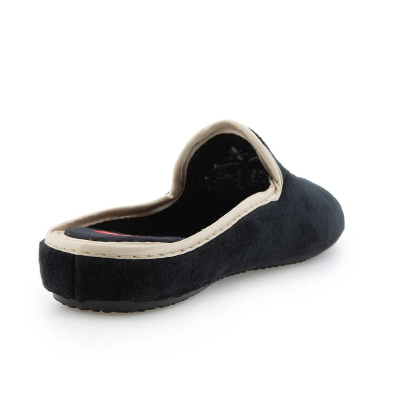 Zapatilla casa negra 73525 Norteñas