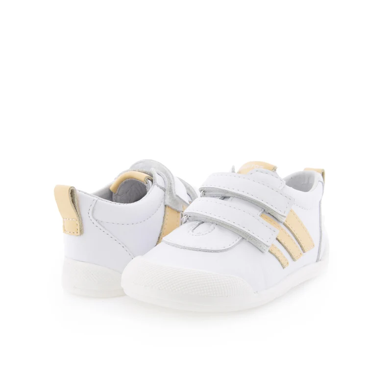 Deportiva barefoot blanco/vainilla LUNA Blanditos
