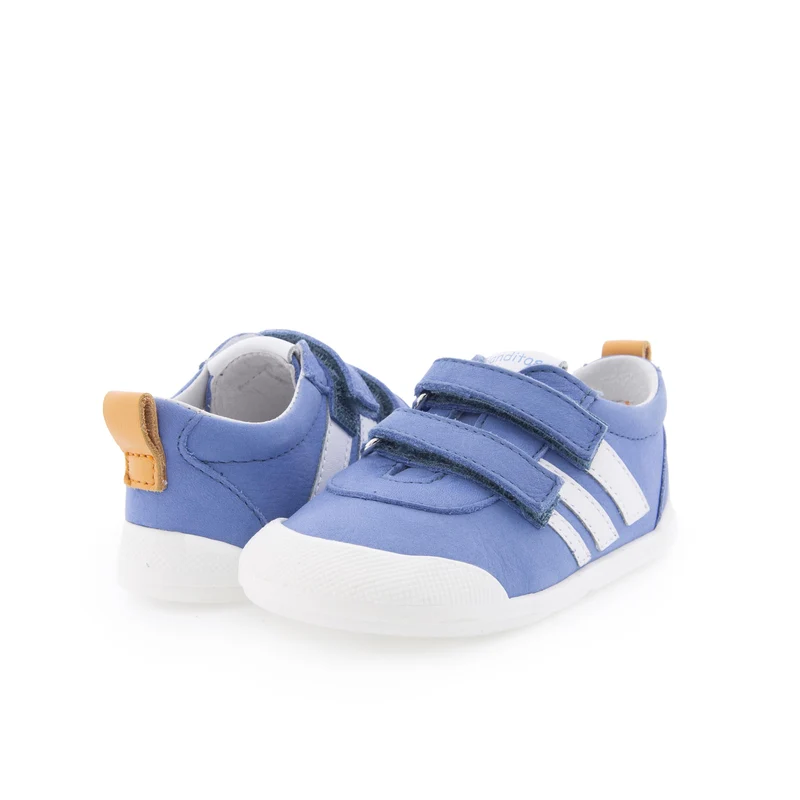Deportiva barefoot azul jeans LUNA Blanditos