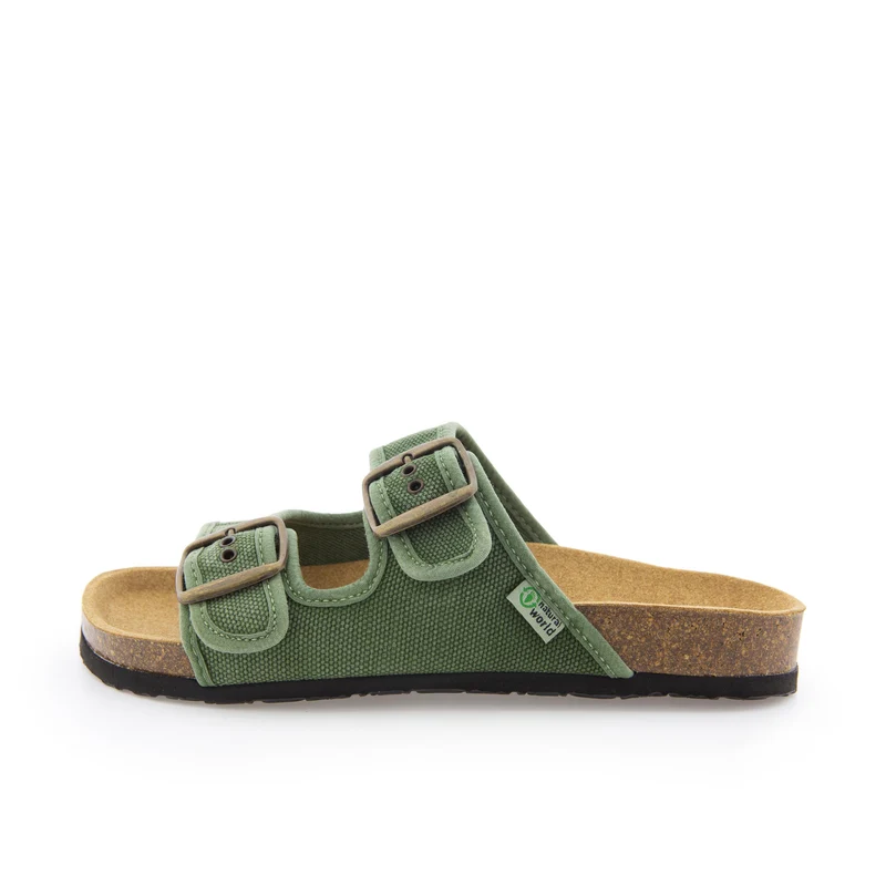 Sandalia oliva 7001 Natural World