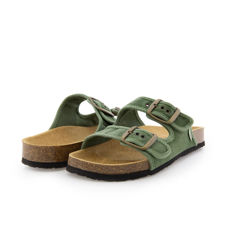 Sandalia oliva 7001 Natural World