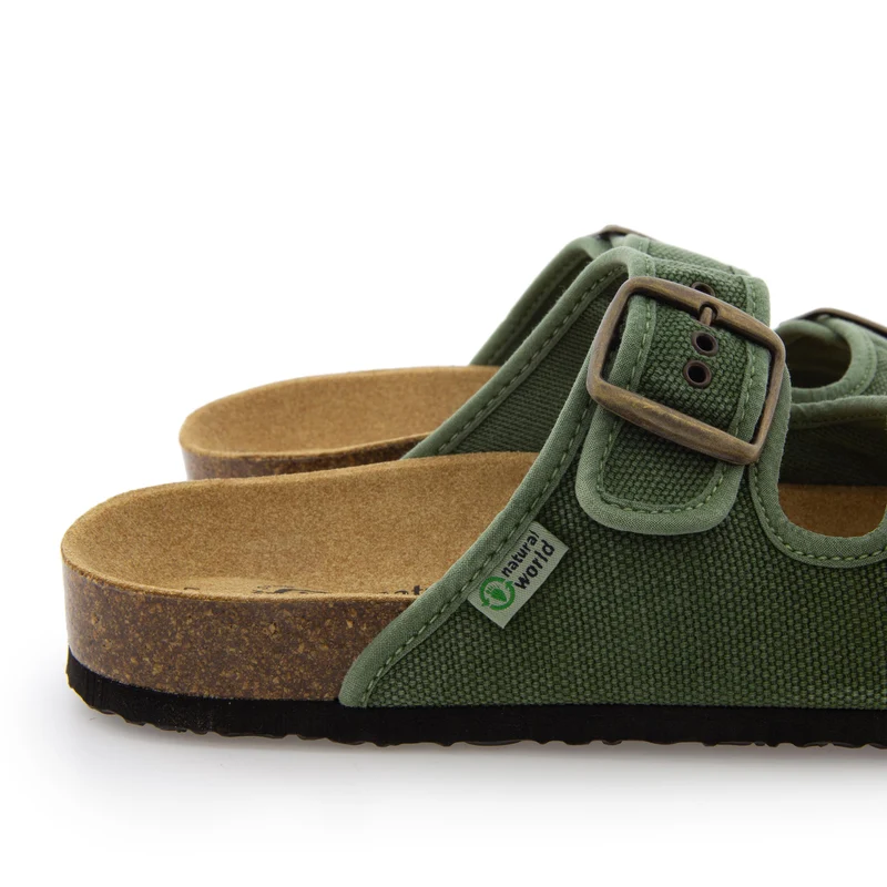 Sandalia oliva 7001 Natural World