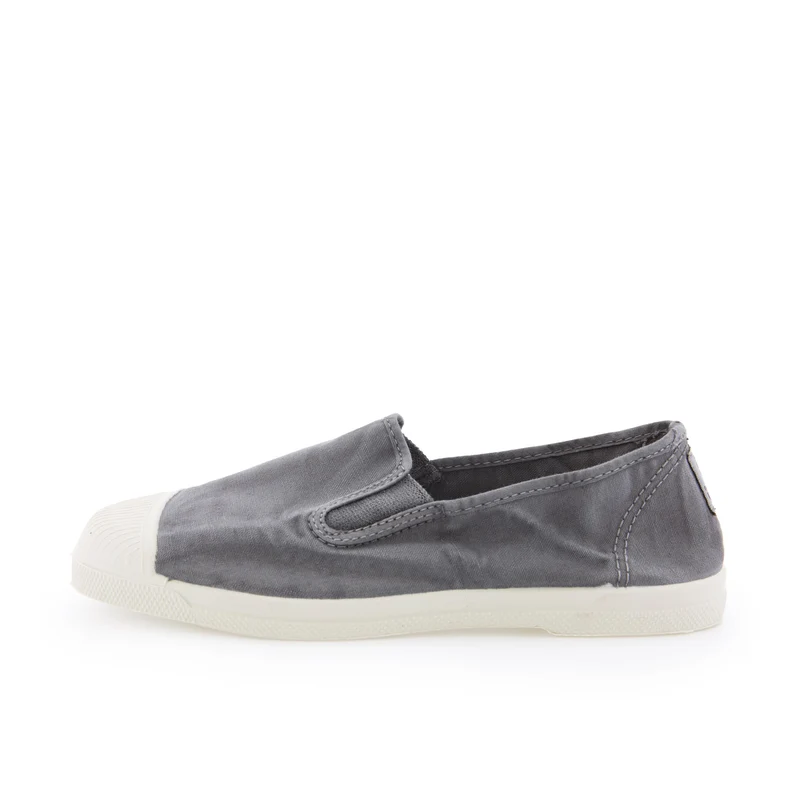 Zapatilla gris lavado LONA112 Natural World