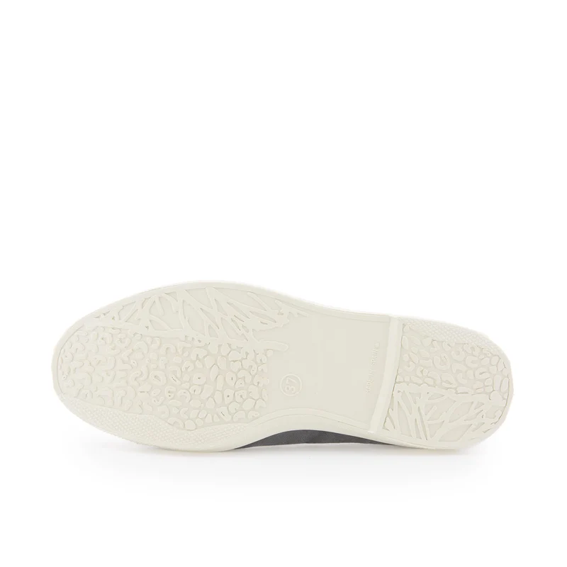 Zapatilla gris lavado LONA112 Natural World