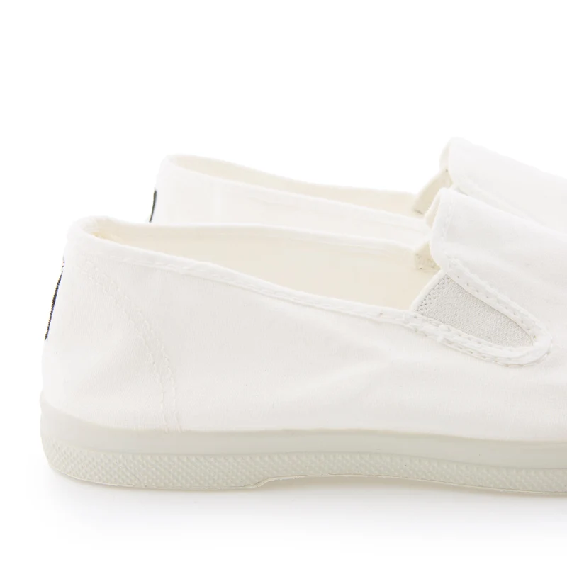 Zapatilla blanca LONA112 Natural World