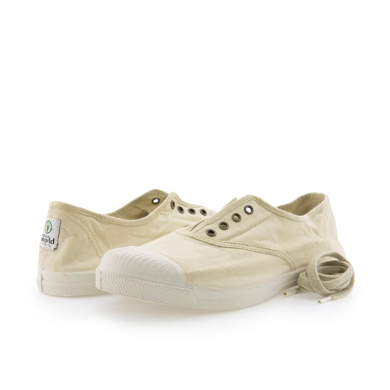 Zapatilla sand LONA102 Natural World