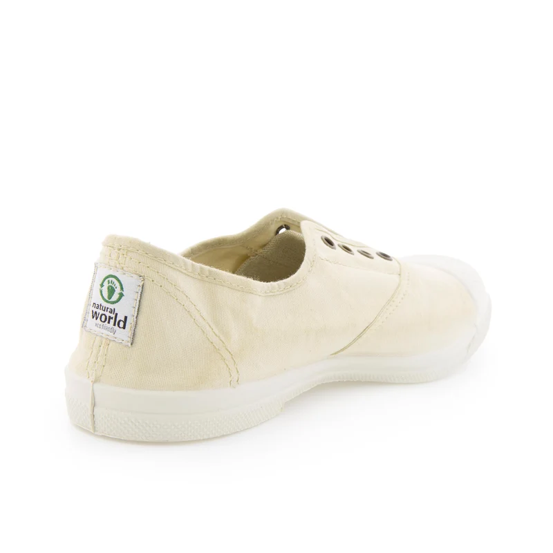 Zapatilla sand LONA102 Natural World