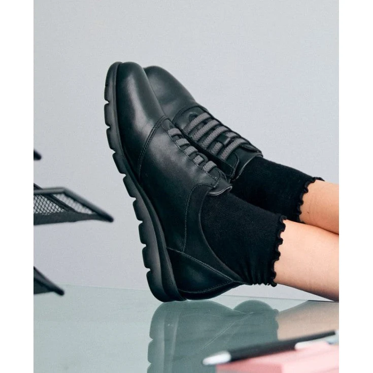MUJER DEPORTIVA SUGAR NOBUCK NEGRO