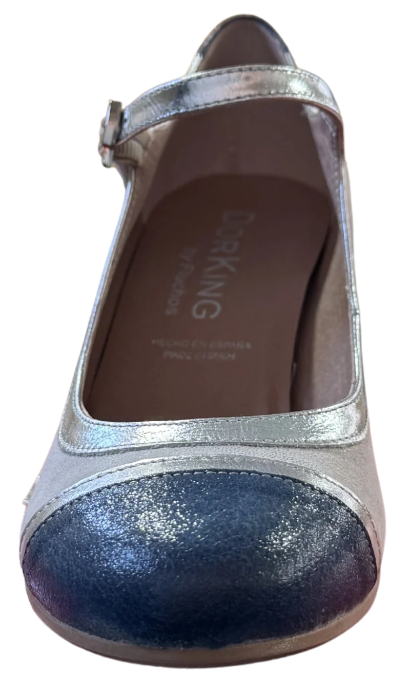 MUJER ZAPATO DE SALON ALTIVIA PLATINO