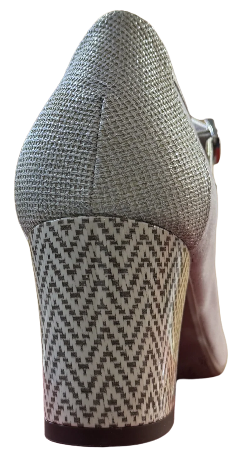 MUJER ZAPATO DE SALON BELARIA PLATINO